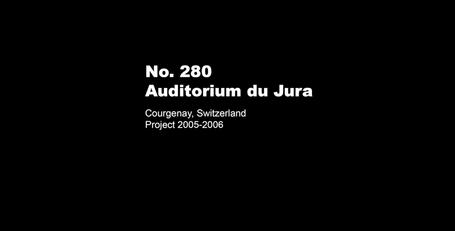 Project 280 280 in “Rémy Zaugg: Voici Voilà Voyez”, 2018 – Herzog & de Meuron