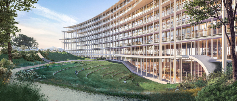 480 Foundation Stone Laying Ceremony For Lombard Odier Headquarters 